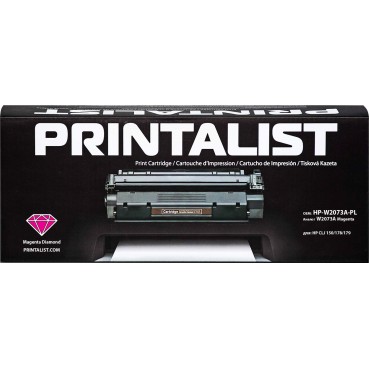 Картридж тонерный PRINTALIST для HP CLJ 150/178/179 аналог W2073A Magenta (HP-W2073A-PL)