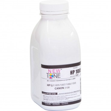 Тонер NEWTONE для HP LJ P1505/M1120/1522 бутль 105г Black (HP1005-N105)