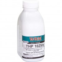 Тонер WWM для HP CLJ CP1025/Canon LBP 5050/7100 бутль 40г Black (HP1025B)