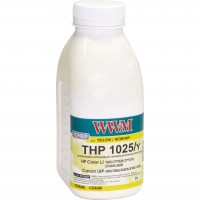 Тонер WWM для HP CLJ CP1025/Canon LBP 5050/7100 бутль 35г Yellow (HP1025Y)