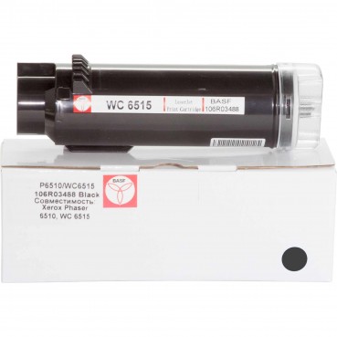 Туба з тонером BASF для Xerox Phaser 6510N/WorkCentre 6515N/6515DN аналог 106R03488 Black ( 5500 копий) (BASF-KT-106R03488)