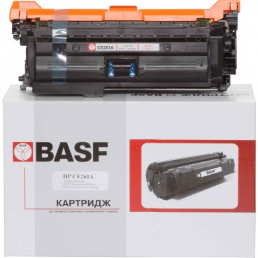 Картридж тон. BASF для HP CLJ CP4025dn/4525xh аналог CE261A Cyan ( 11000 копий) (BASF-KT-CE261A)