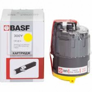 Картридж тон. BASF для Samsung CLP-300/300N/CLX-2160/3160 аналог CLP-300Y Yellow ( 1000 копій) (BASF-KT-CLP300Y)