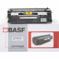 Картридж тон. BASF для HP LJ P2015/P2014/M2727 аналог Q7553X Black ( 7000 копий) (BASF-KT-Q7553X)