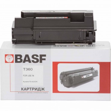 Туба з тонером BASF для Kyocera Mita FS-4020 аналог TK-360 Black ( 20000 копий) (BASF-KT-TK360)