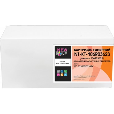 Картридж тон. NEWTONE для Xerox WC 3335/WC3345V аналог 106R03623 Black ( 15000 копий) (NT-KT-106R03623)
