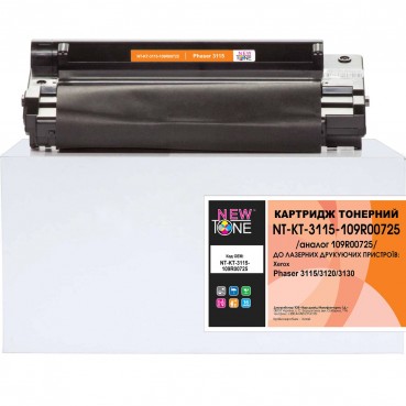 Картридж тонерный NEWTONE для Xerox Phaser 3115/3120/3130 аналог 109R00725 Black (NT-KT-3115-109R00725)