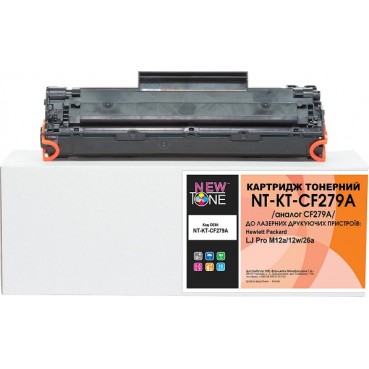 Картридж тон. NEWTONE для HP LJ Pro M12a/12w/26a аналог CF279A Black ( 1000 копій) (NT-KT-CF279A)