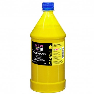 Чорнило NewTone для Canon imagePROGRAF TM-200/305 1000г Yellow пігментне (NT.PFI120Y-4)