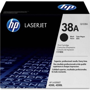 Картридж тонерний HP 38A для LJ 4200 12000 копій Black (Q1338A)