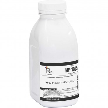 Тонер RC для HP LJ P1005/P1505/M1120/1522 бутль 60г Black (RC801-D-60)