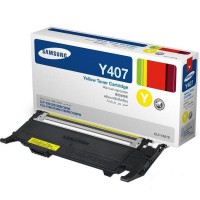 Картридж тонерный Samsung Y407 для CLP-320/320N/325/CLX-3185 1000 копий Yellow (CLT-Y407S/SEE)