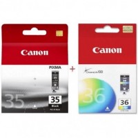 Комплект струменевих картриджів Canon Pixma iP100 PGI-35/CLI-36 Black/Color Set35
