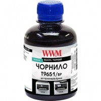 Чорнило WWM для Epson WF-M5799DWF/WF-M5299DW 200г Black пігментне (T9651/BP)