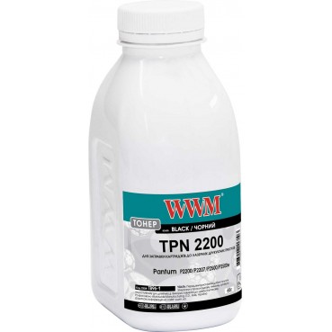 Тонер WWM для Pantum P2200/P2207/P2500/P2500w бутль 65г Black (TB96-1)