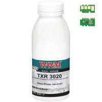 Тонер + чіп WWM для Xerox для Phaser 3020/WC3025 бутль 45г Black (TC-Ph-3020-45-WWM)