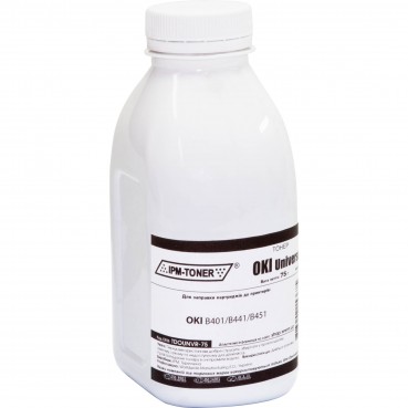 Тонер IPM для OKI B401/B441/B451 бутль 75г Black (TDOUNVR-75)