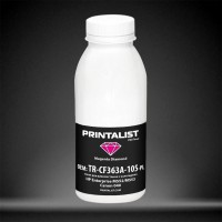Тонер PRINTALIST для HP Enterprise M552/M553, Canon 040 бутль 105г Magenta (TR-CF363A-105-PL)