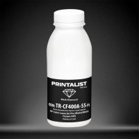 Тонер PRINTALIST для HP CLJ Pro M252/M452, Canon 045 бутль 60г Black (TR-CF400A-55-PL)