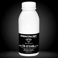 Тонер PRINTALIST для HP CLJ M180/M181/M154 бутль 45г Black (TR-CF530A-45-PL)