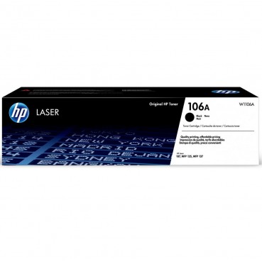 Картридж тон. HP 106A для LJ 107/135/137 Black (W1106A)