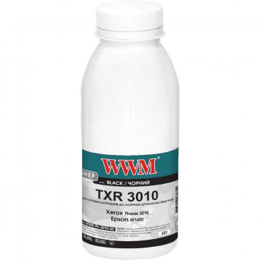 Тонер WWM для Xerox Phaser 3010/Epson M1400 бутль 60г (WWM-Ph-3010-60)