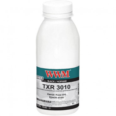 Тонер WWM для Xerox Phaser 3010/Epson M1400 бутль 90г (WWM-Ph-3010-90)