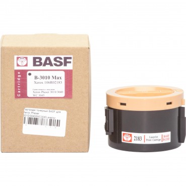 Картридж тон. BASF для Xerox Phaser 3010/3040/WC3045 аналог 106R02183 Black ( 2300 копий) (BASF-KT-XP3010-106R02183)